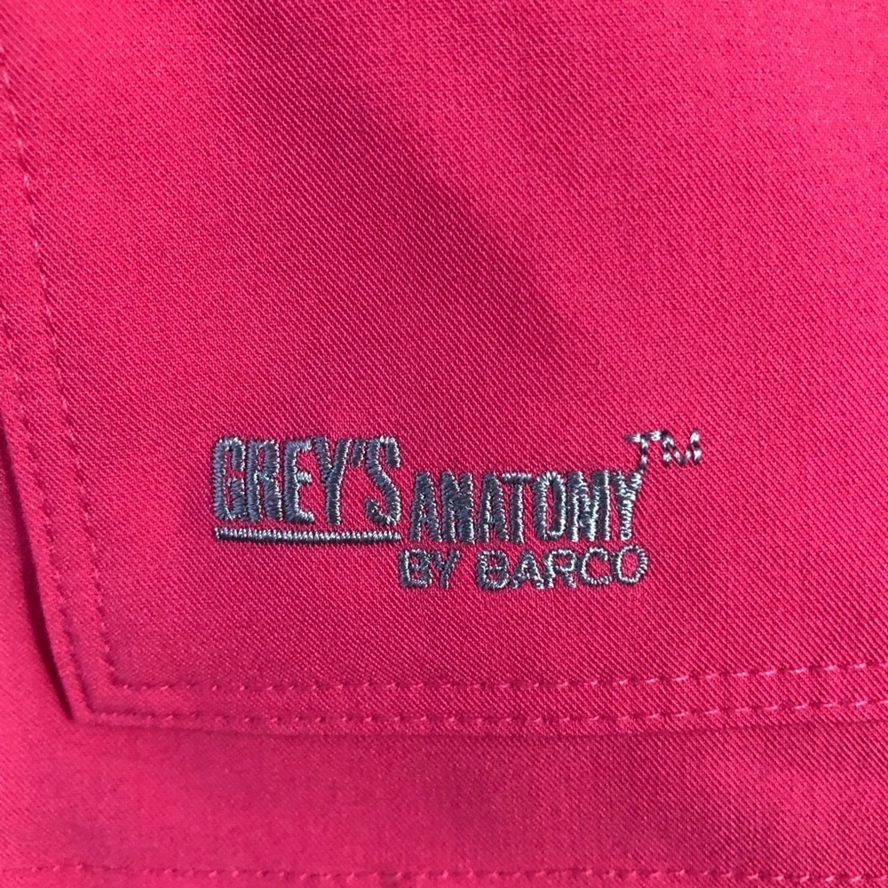 Gray’s anatomy nurse scrub Pink/gray top Small - Picture 9 of 11